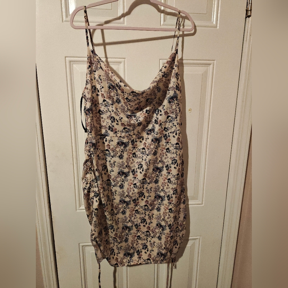 Missguided Multicolor Floral Mini Dress